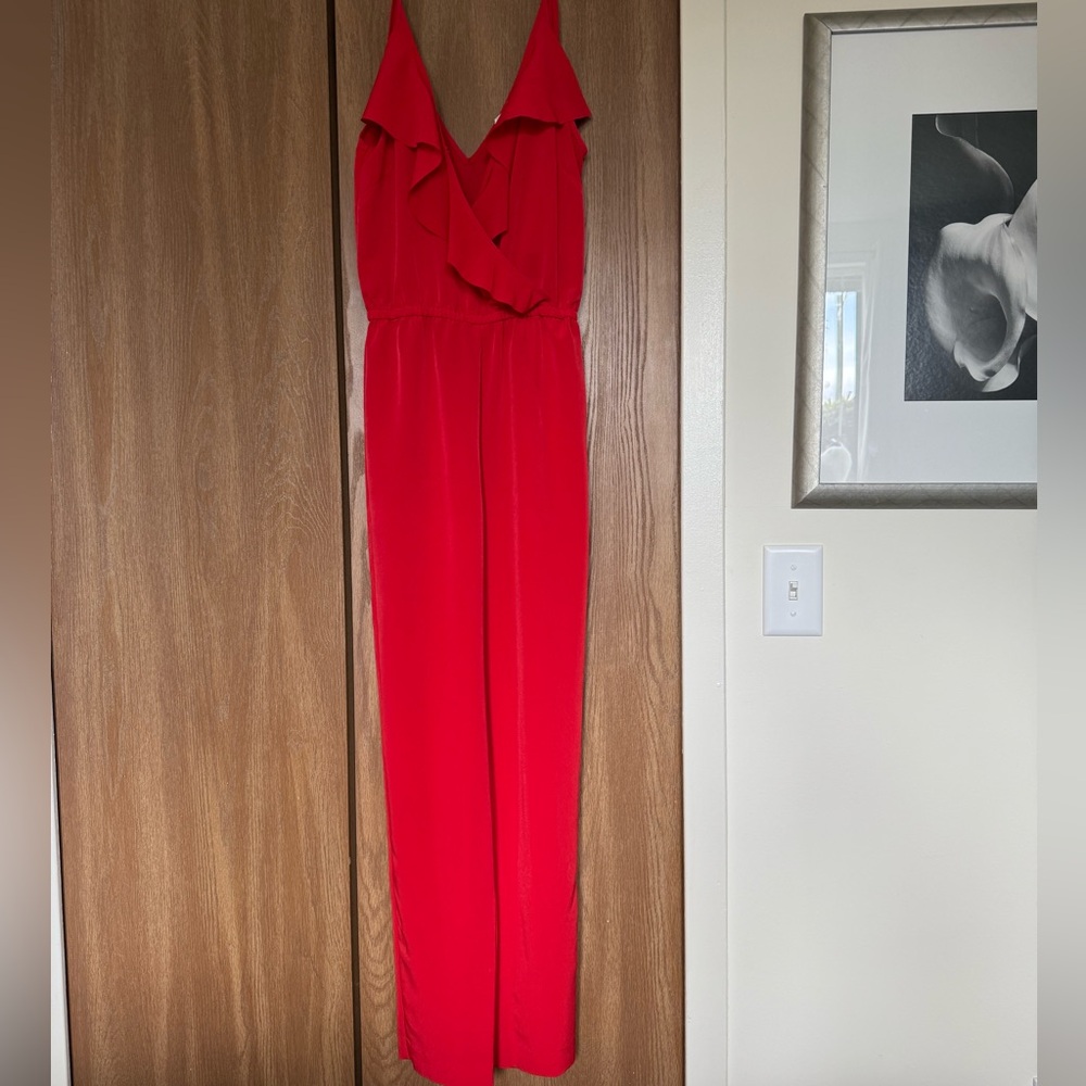 Red Enchanting Pantsuit
